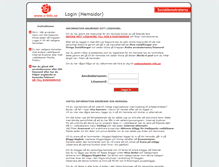 Tablet Screenshot of login.s-info.se